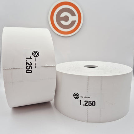 Euro-Label 75 x 76mm - Euro-Label Thermische tags 1.250 per rol