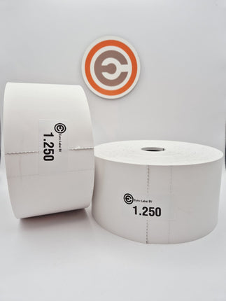 Euro-Label 75 x 76mm - Euro-Label Thermische tags 1.250 per rol