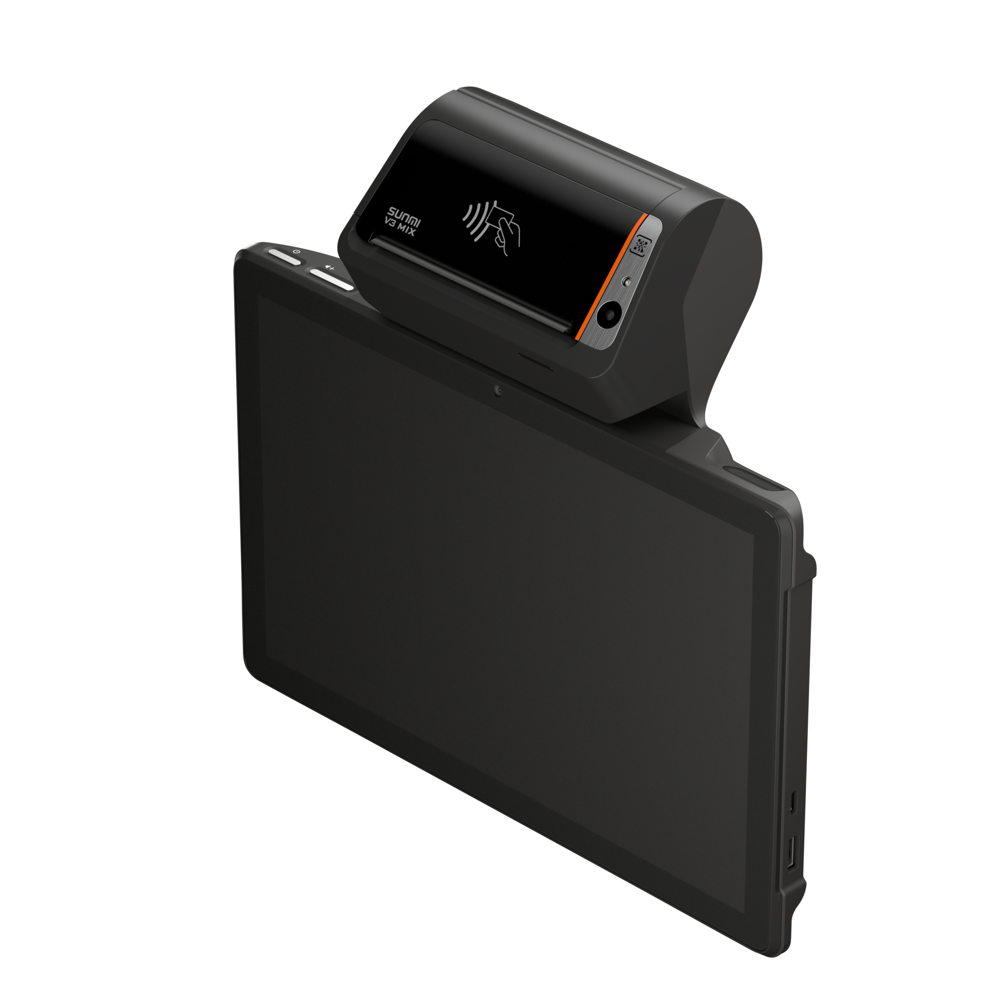 SUNMI V3 Mix, GMS, SS1104, 25,7 cm (10,1''), GPS, Scanner (2D), BT (BLE), Wi-Fi, 4G, Android, GMS, schwarz